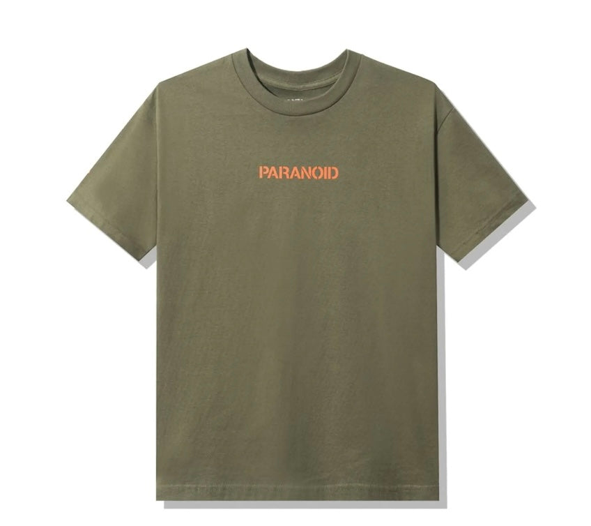 Anti Social Social Club x Undefeated Club Tee Olive
