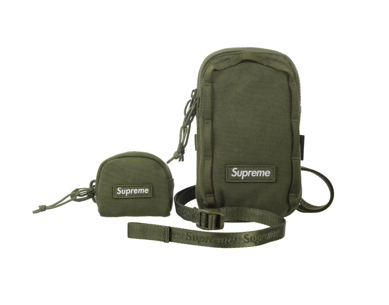 Supreme Camera Bag + Mini Pouch Olive