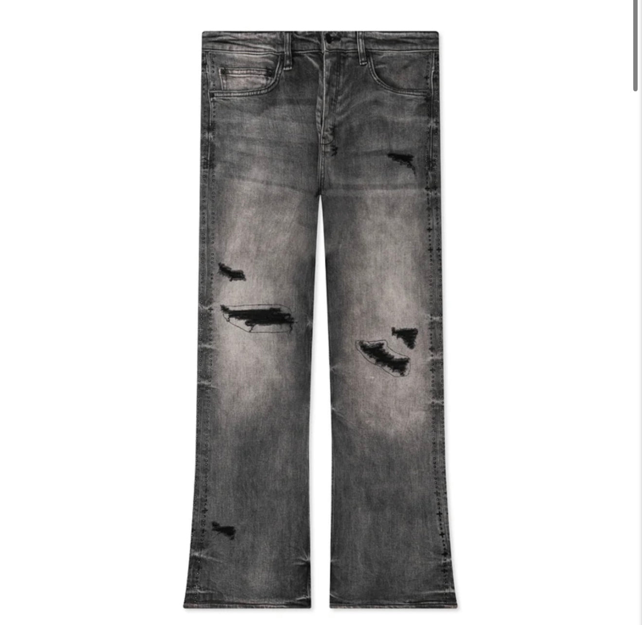 Ksubi Bronko Black Metal Jeans ‘Black’