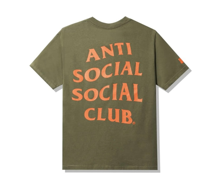 Anti Social Social Club x Undefeated Club Tee Olive