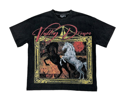 Vale Portrait Tee Black