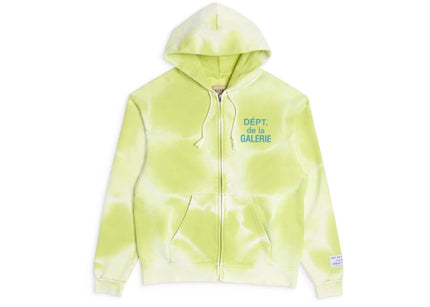 Gallery Dept. French Zip Hoodie Lime Green