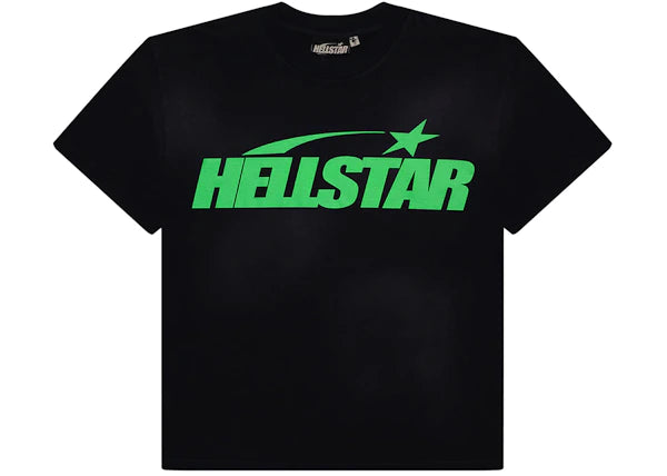 Hellstar Classic T-shirt (Regular Print) Black/Green