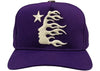 Hellstar OG Logo Snapback Hat Purple