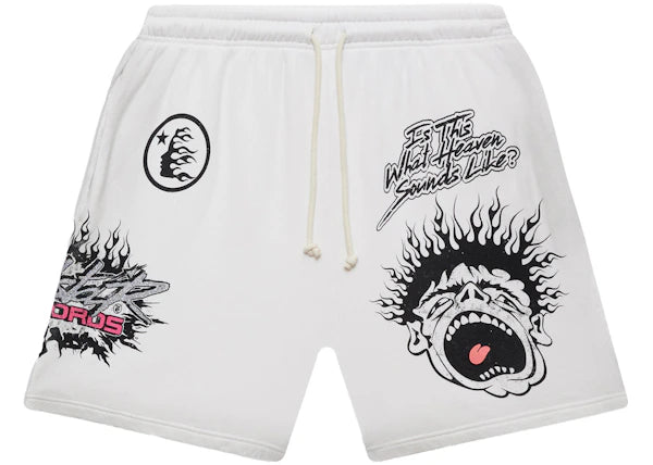 Hellstar Records Shorts White