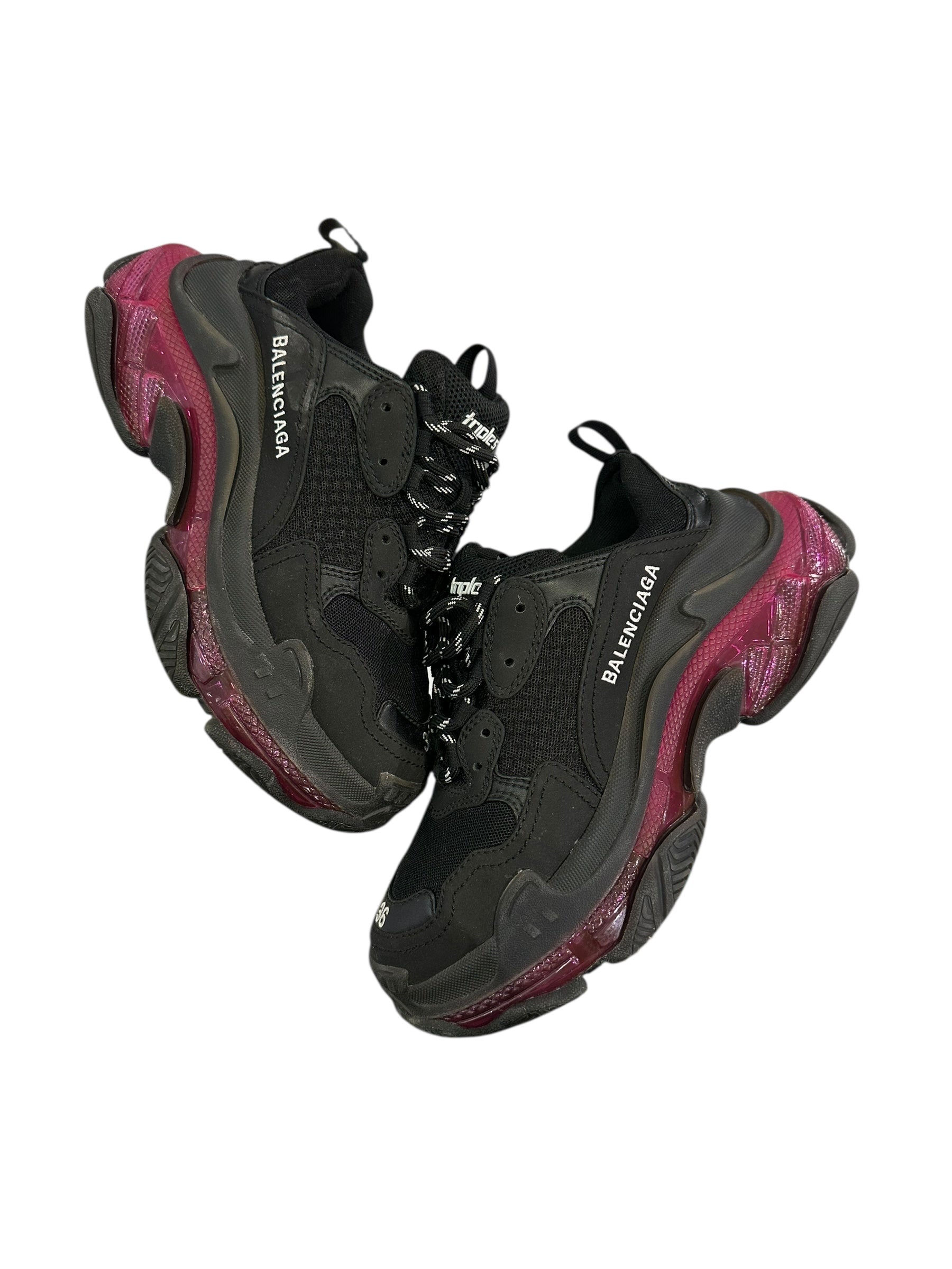 Balenciaga Triple S Clear Sole Pink