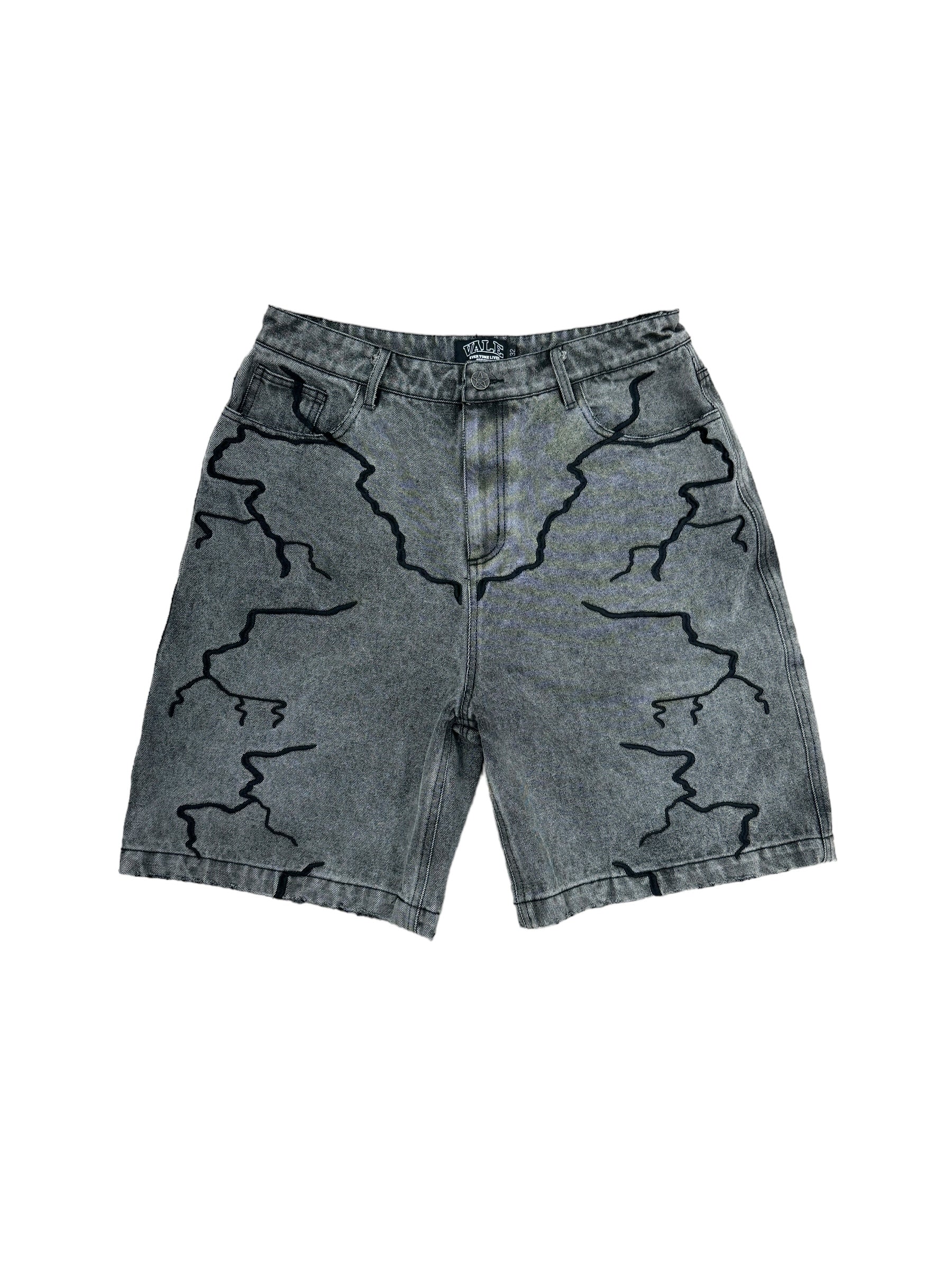 Vale Black Lightning Jorts (1 of 1 Sample)