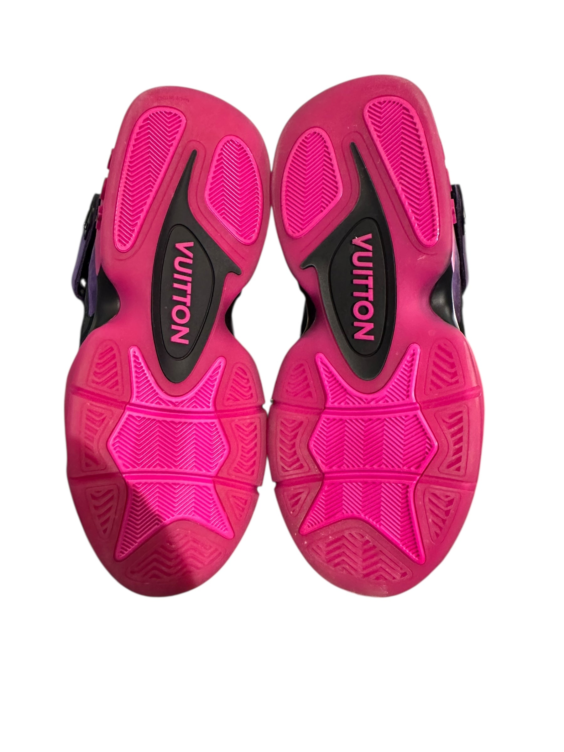 Louis Vuitton Sneaker LV Monogram Trainer 2 Purple