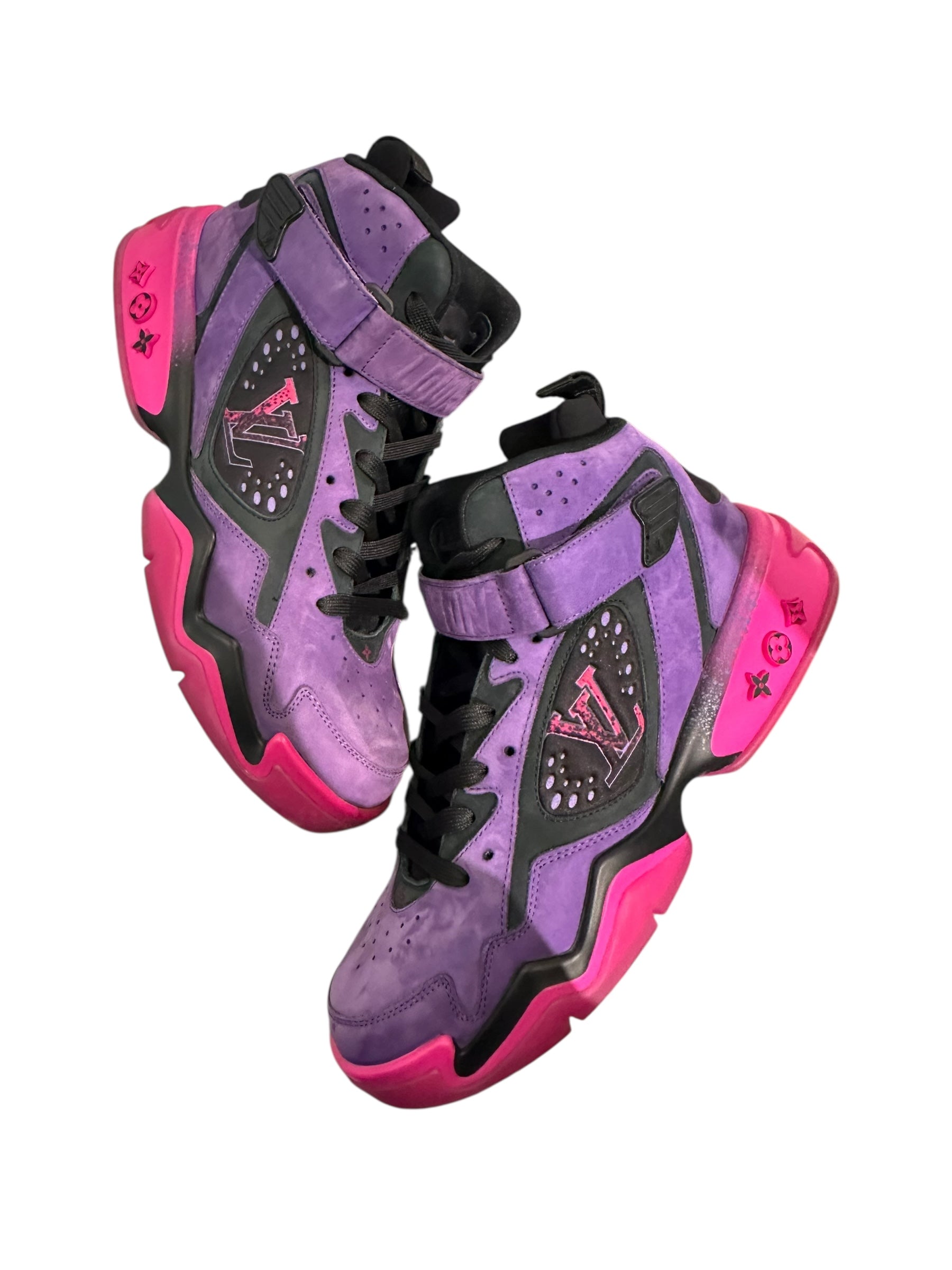 Louis Vuitton Sneaker LV Monogram Trainer 2 Purple