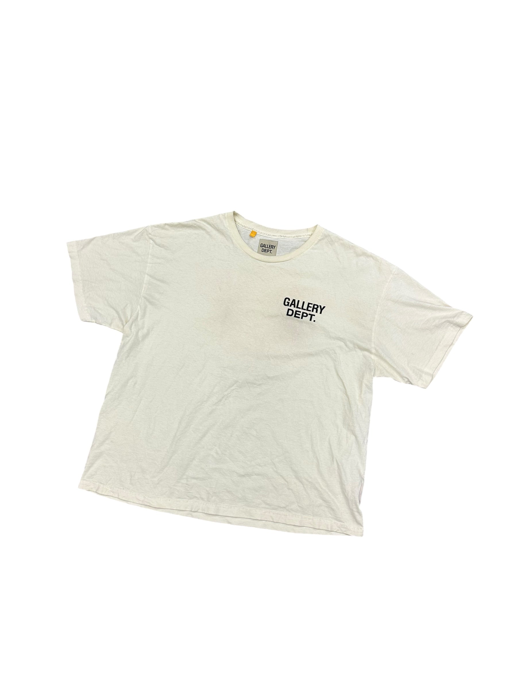 Gallery Dept. Souvenir T-Shirt Cream/Orange