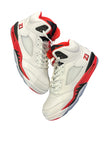 Jordan 5 Retro Fire Red Black Tongue (2025)