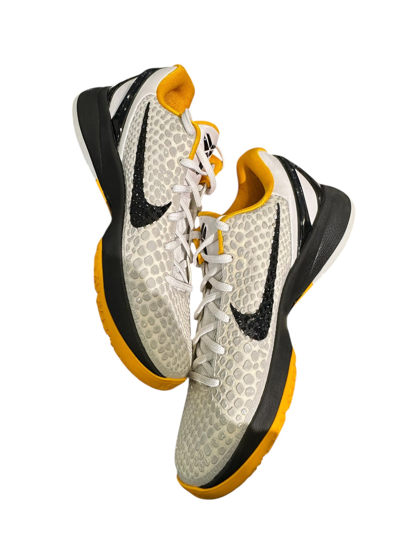 Kobe 6 Protro Playoff Pack White Del Sol