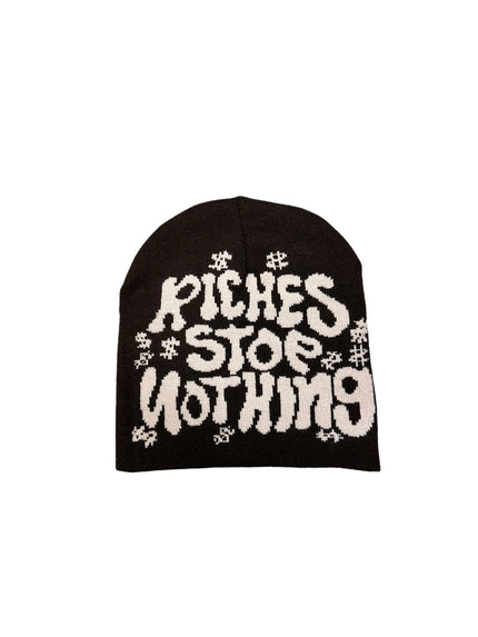 Riches Stops Nothing Reversible Beanie