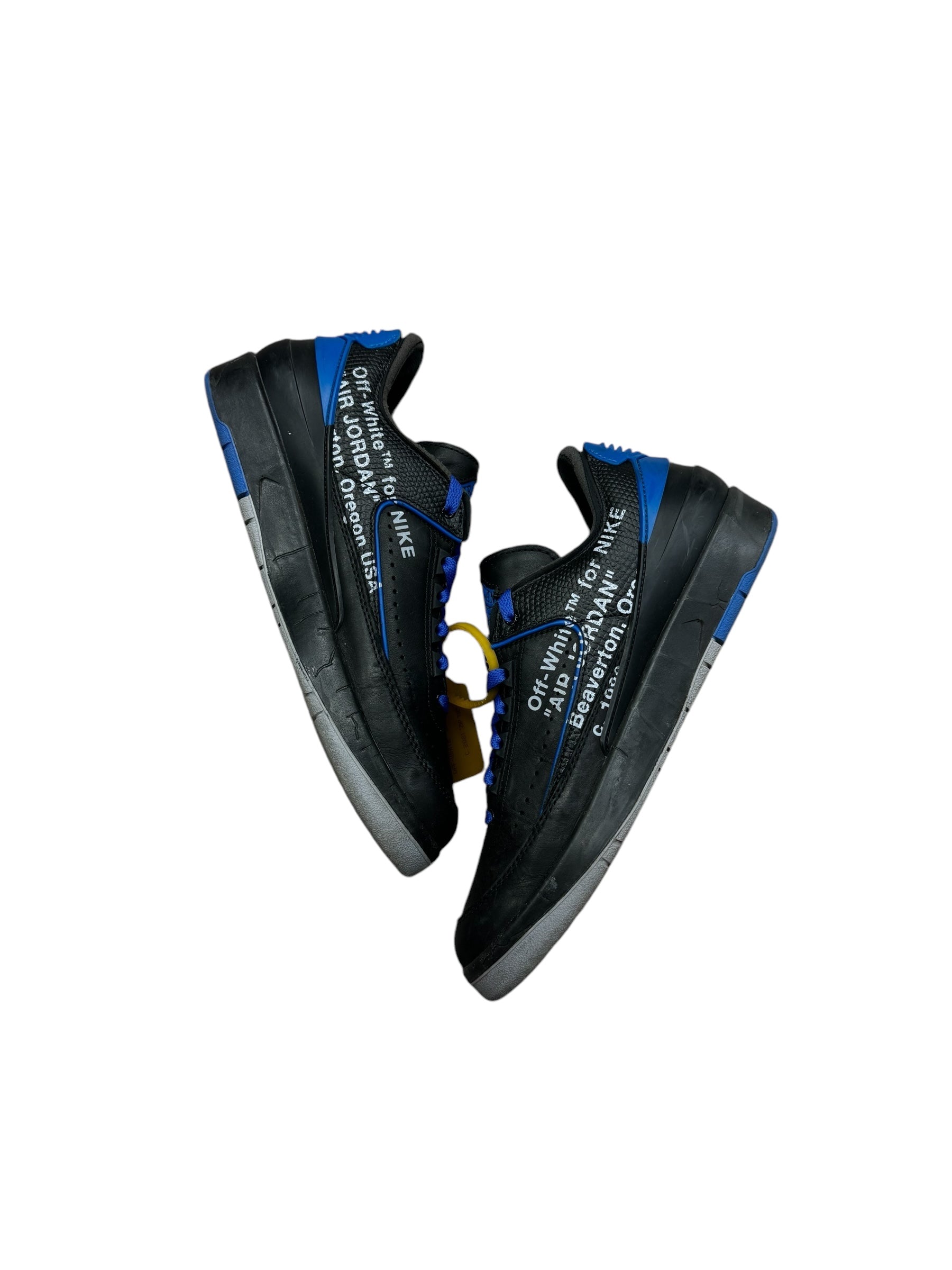 Jordan 2 Retro Low SP Off-White Black Blue