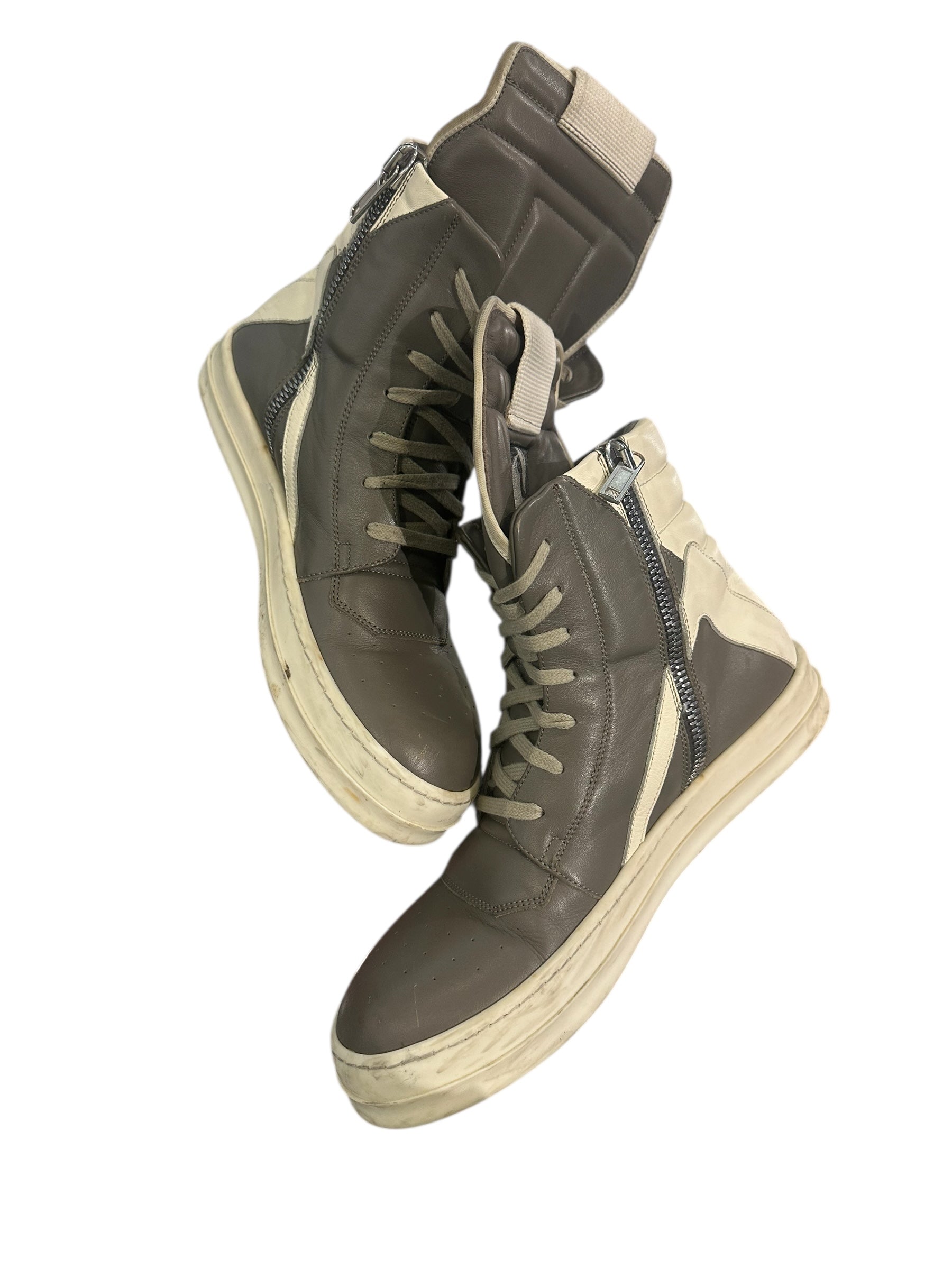 Rick Owens Mainline Geobasket Grey Fog