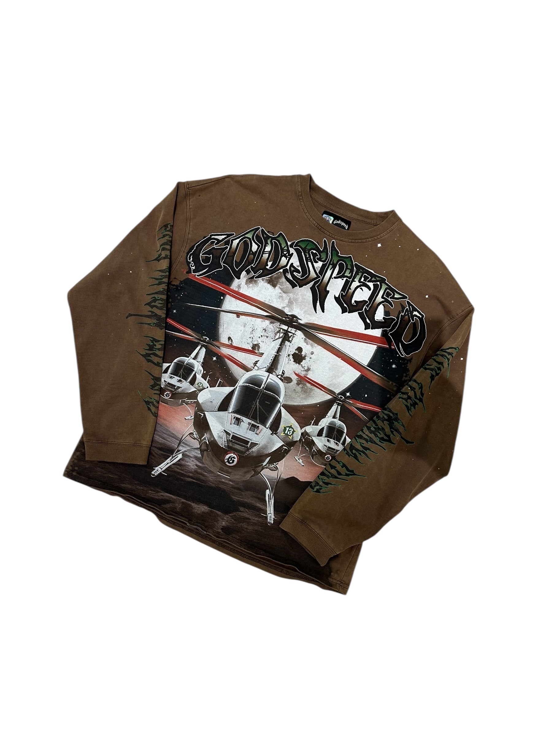 Godspeed Airstrike Long Sleeve Brown