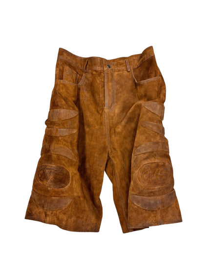 Vale Brown Suede Shorts (1 of 1 Sample)