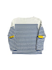 Kapital Striped Long Sleeve Cut Smiley