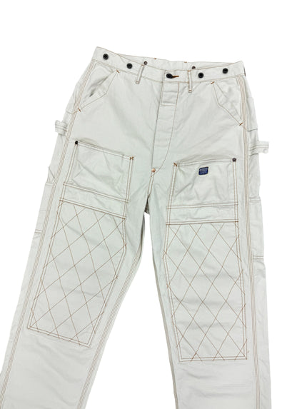 Kapital Canvas Lumber Pants White