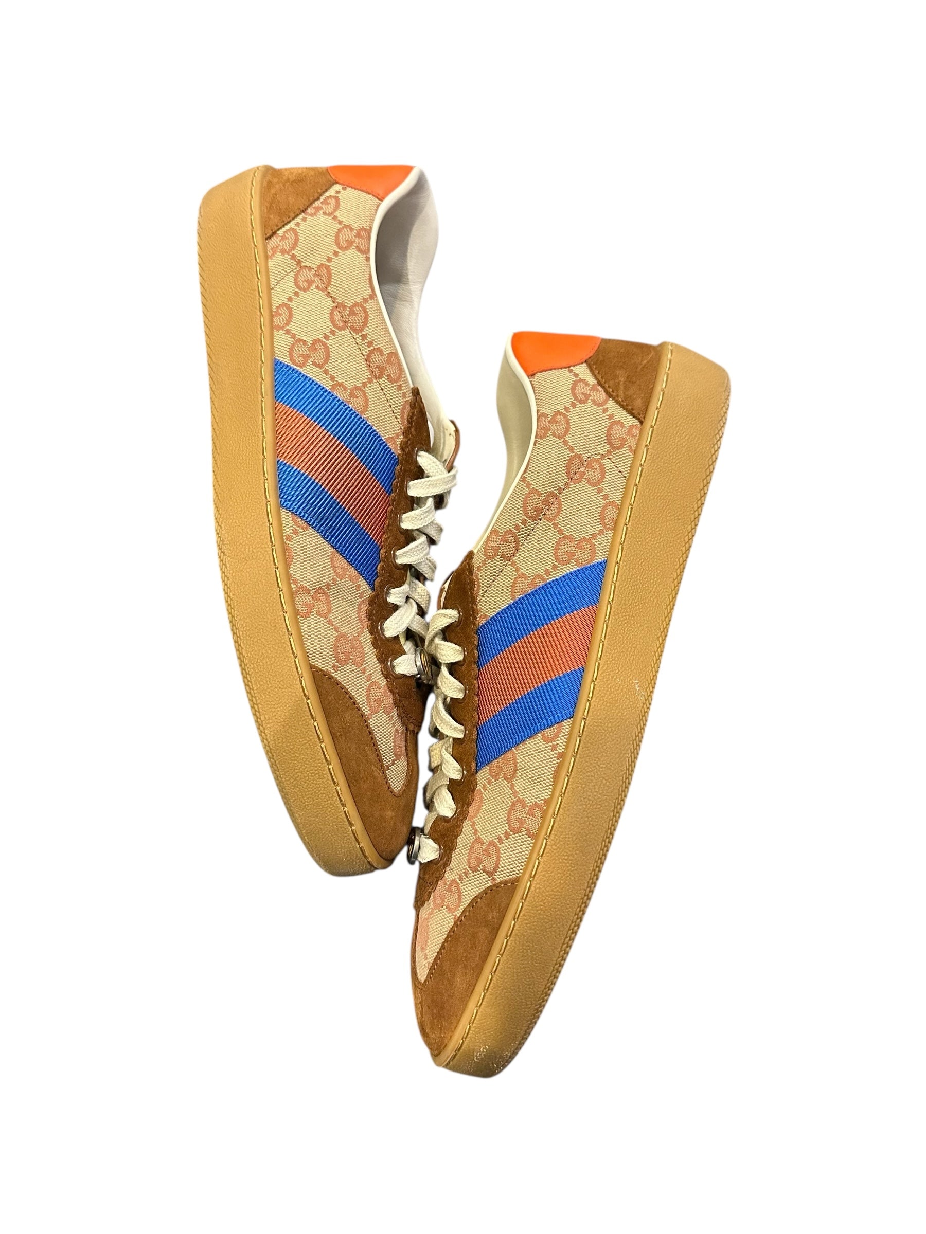 Gucci G74 Web Low Sneakers