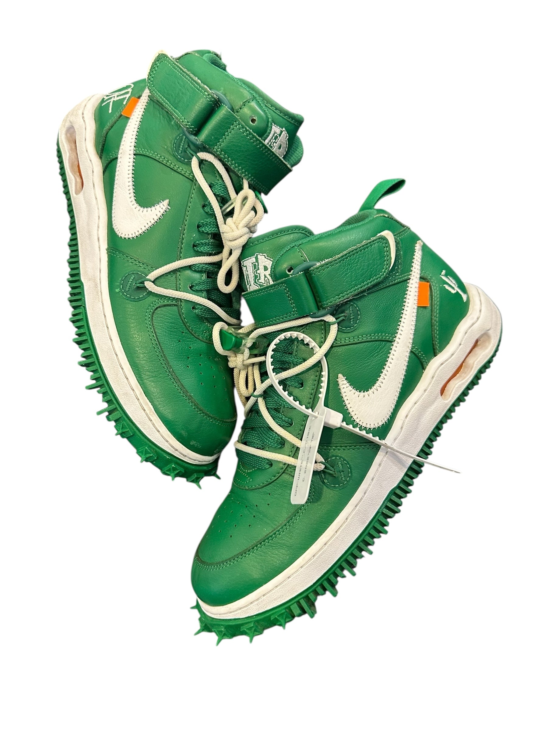 Nike Air Force 1 Mid Off-White Pine Green