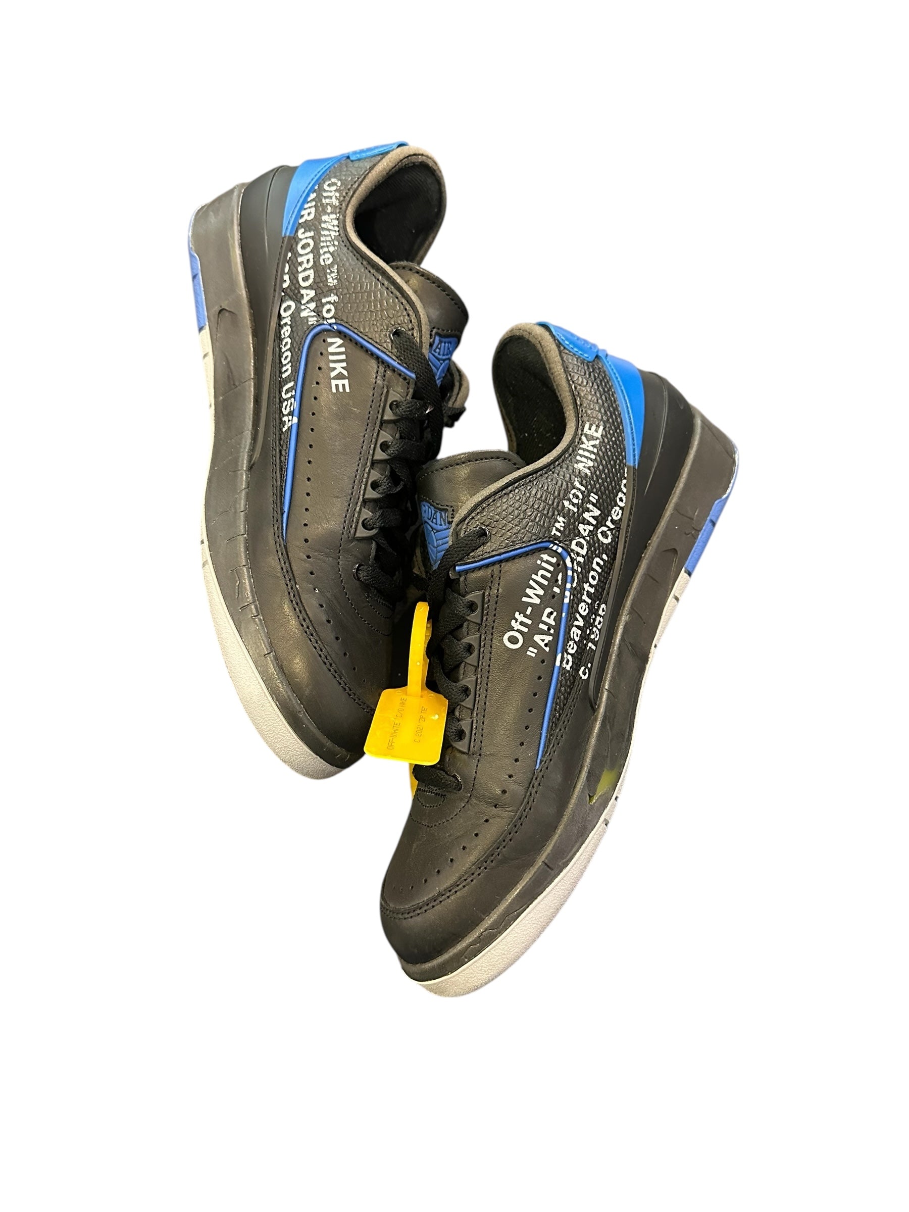 Jordan 2 Retro Low SP Off-White Black Blue
