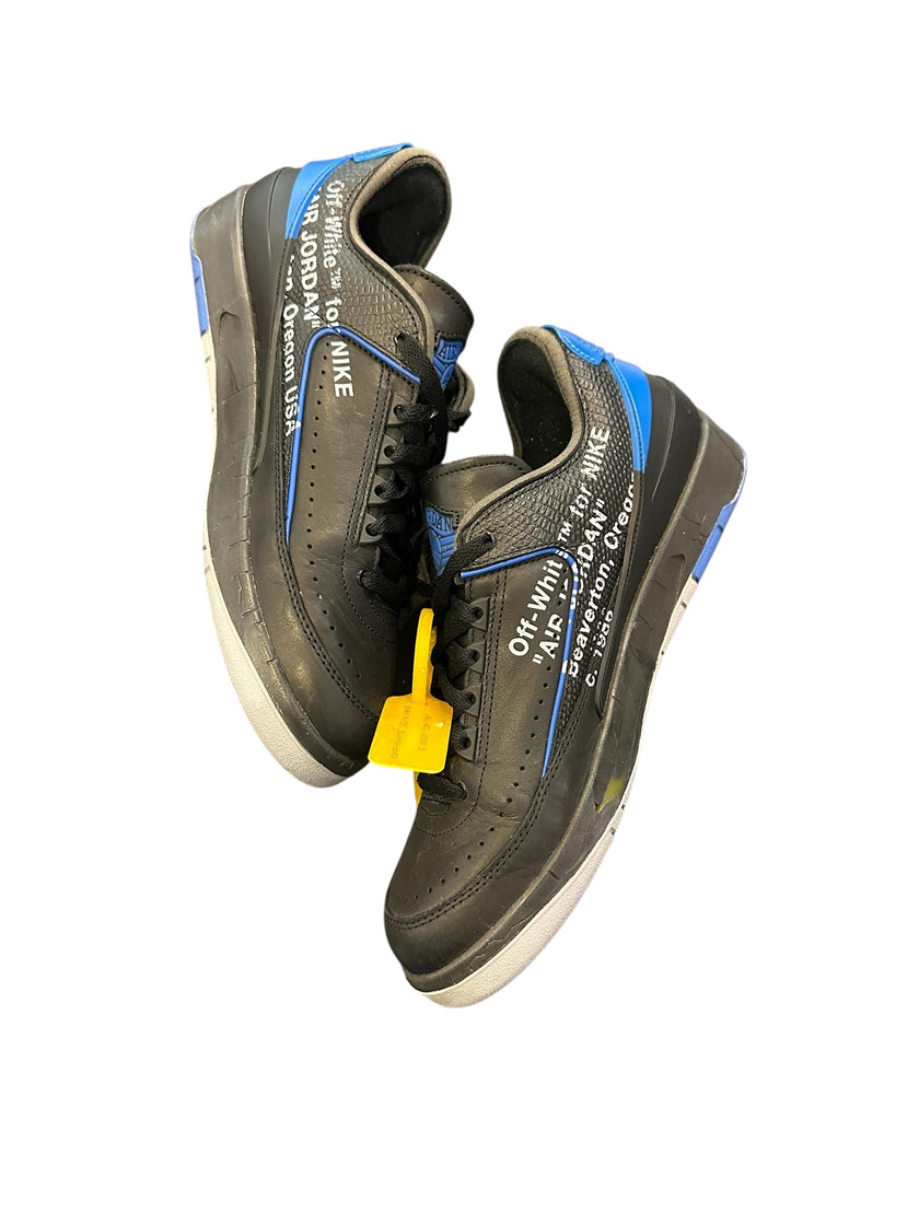 Jordan 2 Retro Low SP Off-White Black Blue