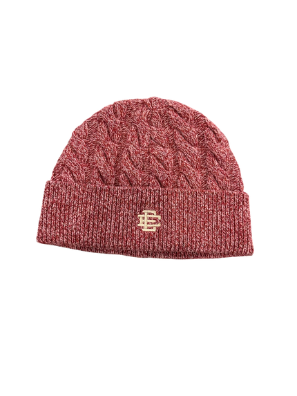 Eric Emmanuel Maroon Knitted Beanie