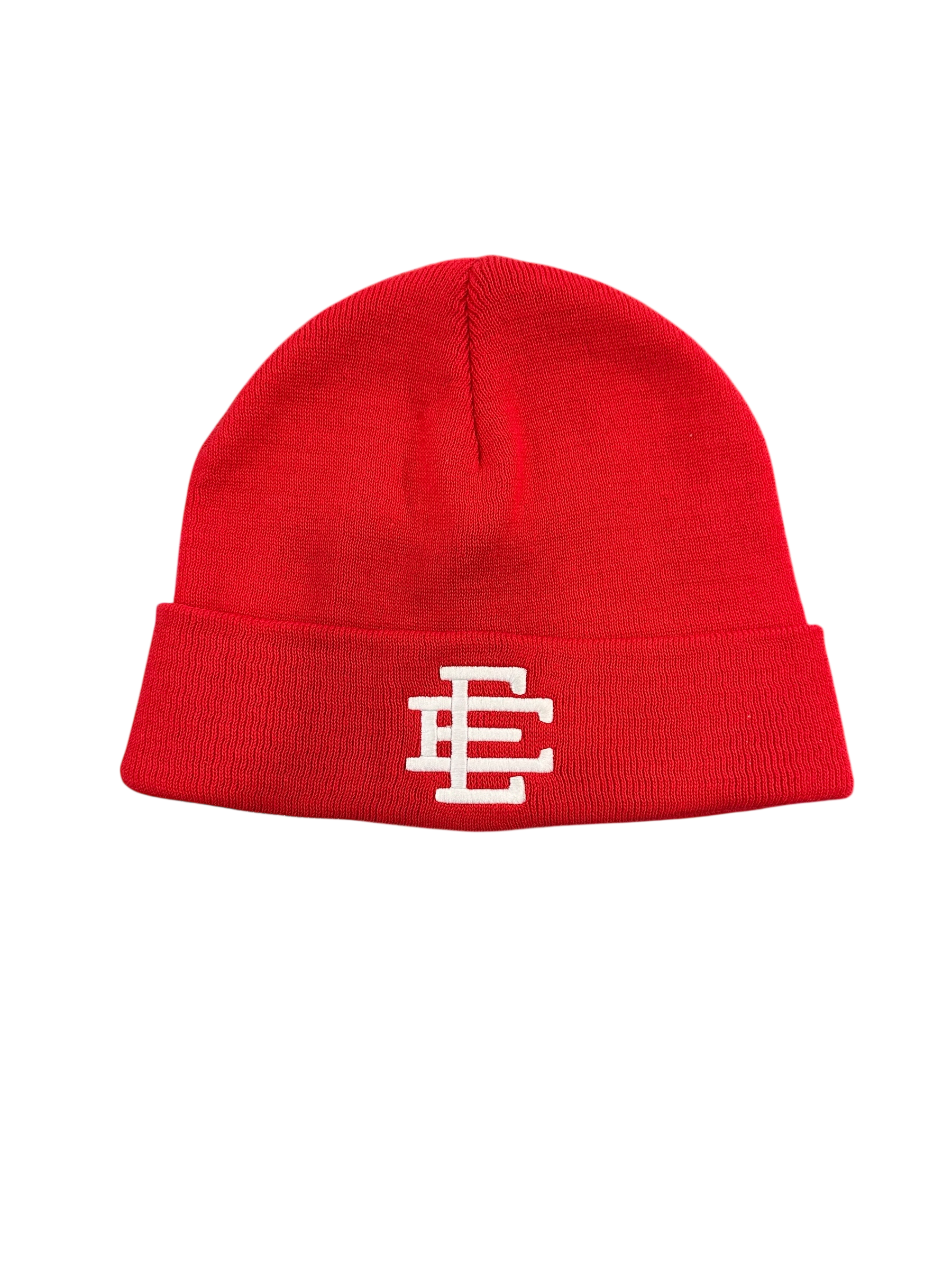 Eric Emmanuel Basic Logo Beanie Red