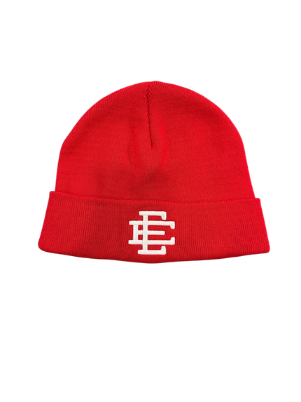 Eric Emmanuel Basic Logo Beanie Red
