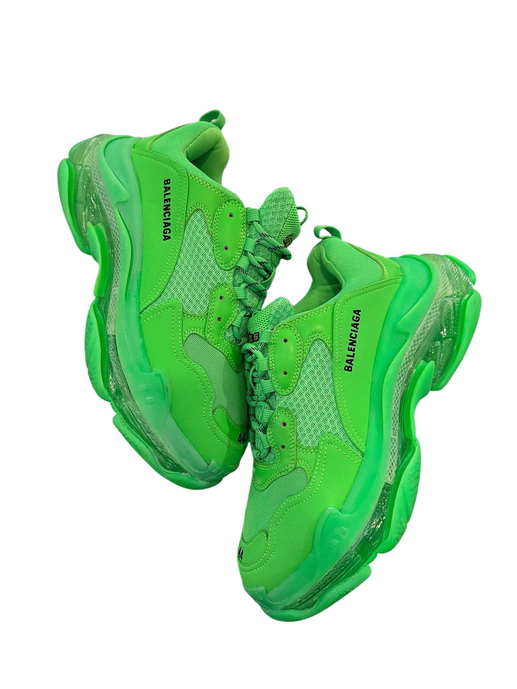 Balenciaga Triple S Neon Green