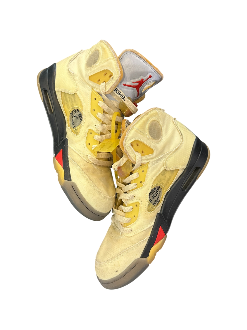Jordan 5 Retro Off-White Sail