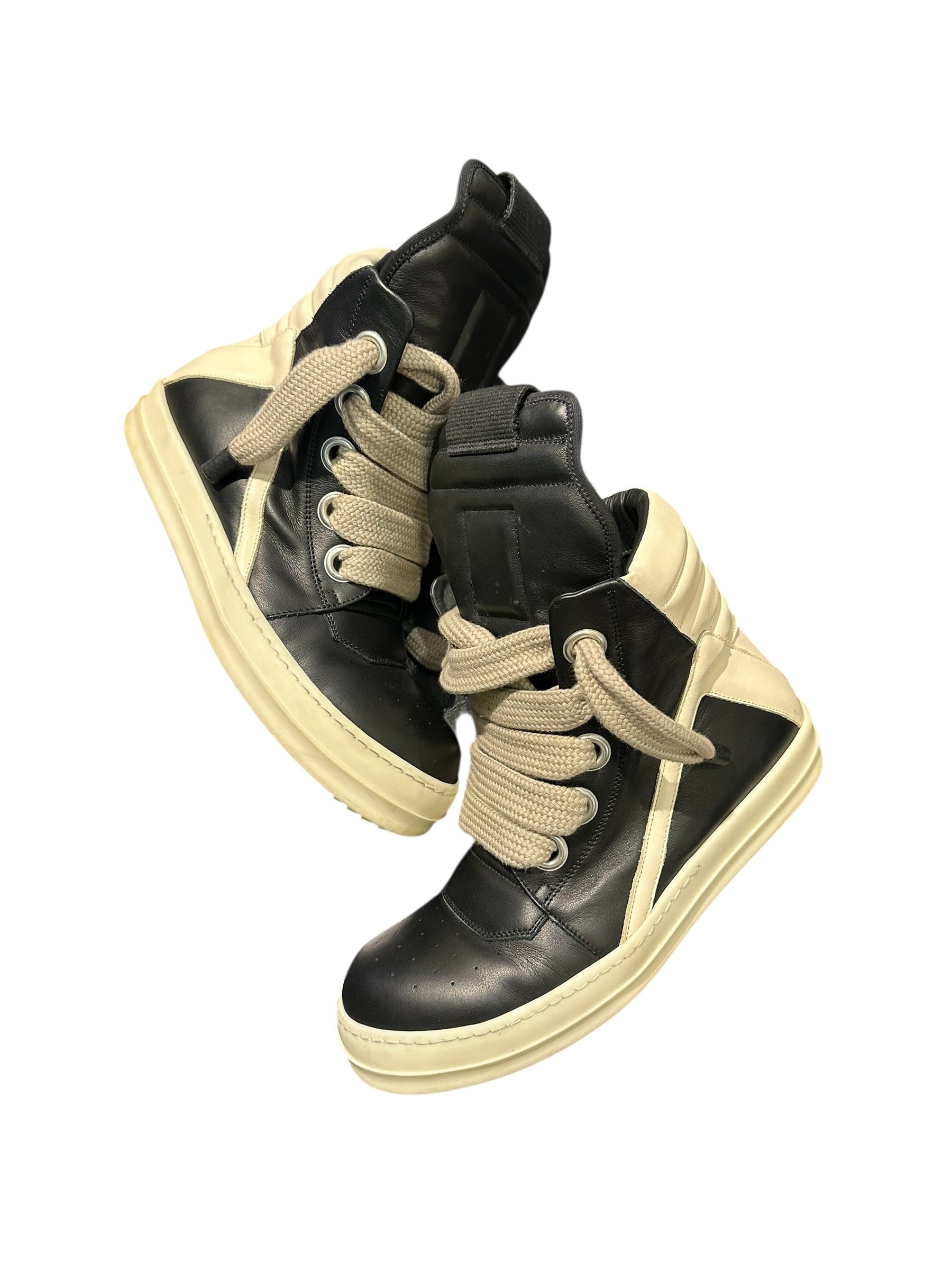 Rick Owen Mainline Geobasket Jumbo Lace Black