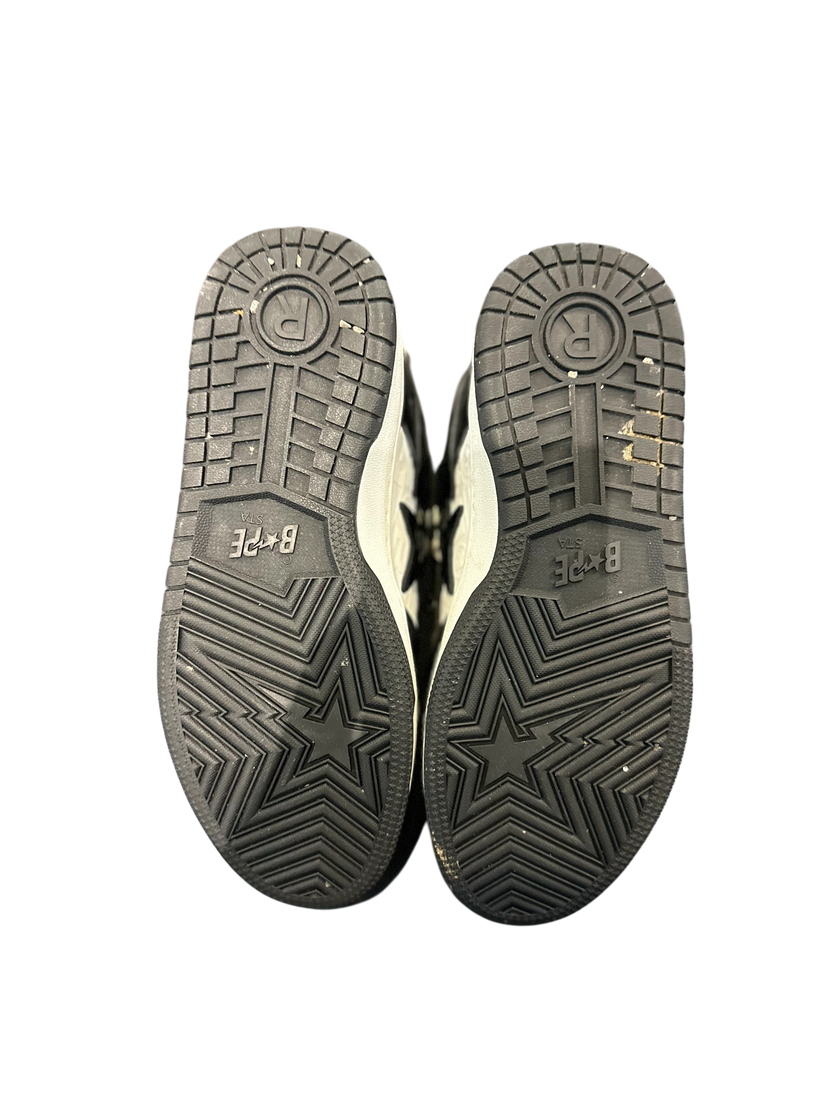 Bathing Ape Bape Sk8 Sta Patent Leather Black