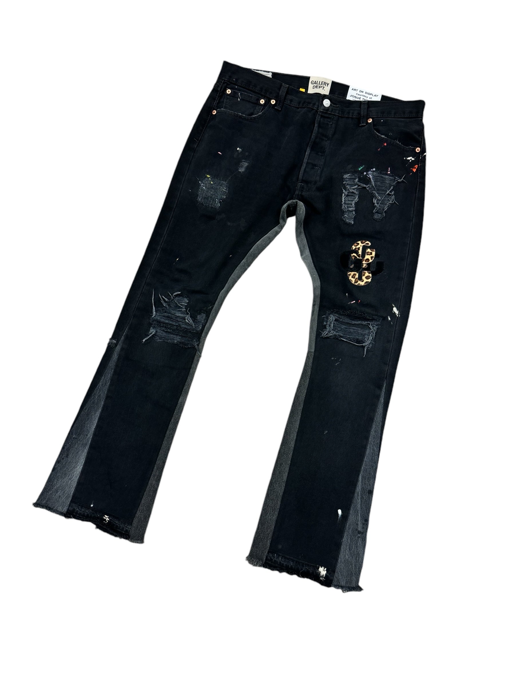 Gallery Dept. La Flare G Patch Denim Black