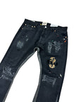 Gallery Dept. La Flare G Patch Denim Black