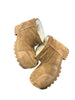 Balenciaga Alaska Fur Boot Low Brown