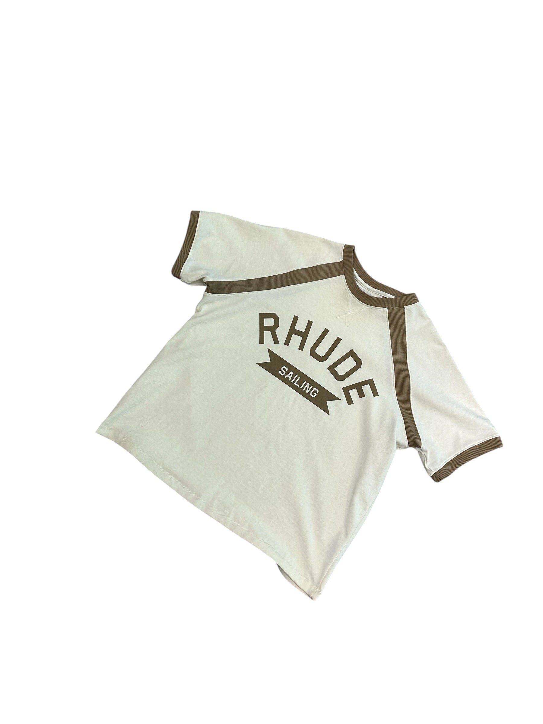 Rhude Cream Sailing Tee