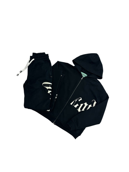 Godspeed OG Logo Sweatsuit Black White