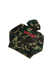 Supreme Collegiate Appliqué Zip Up Hooded Sweatshirt Woodland Camo
