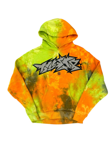 Hellstar Vomit Hoodie Orange