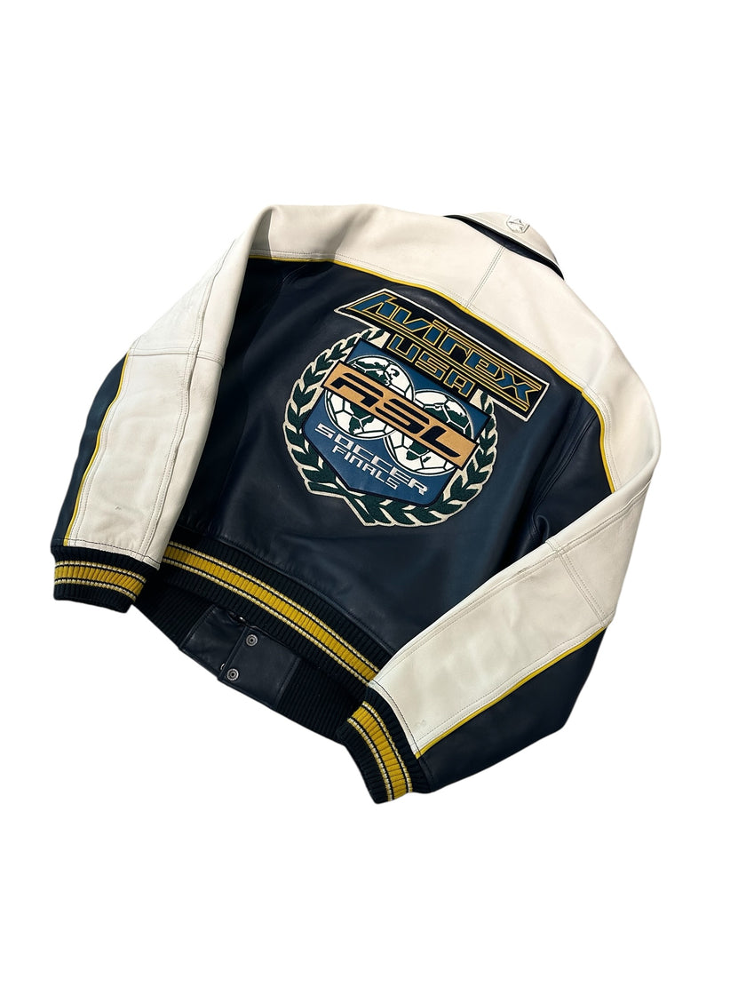 Avirex Soccer League Leather Jacket