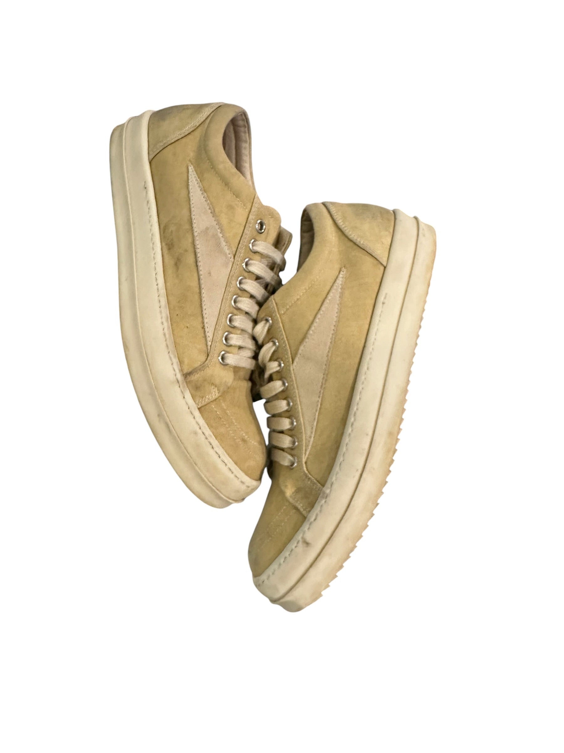 Rick Owens Vintage Sneaker Low Top (Parchment/Milk)