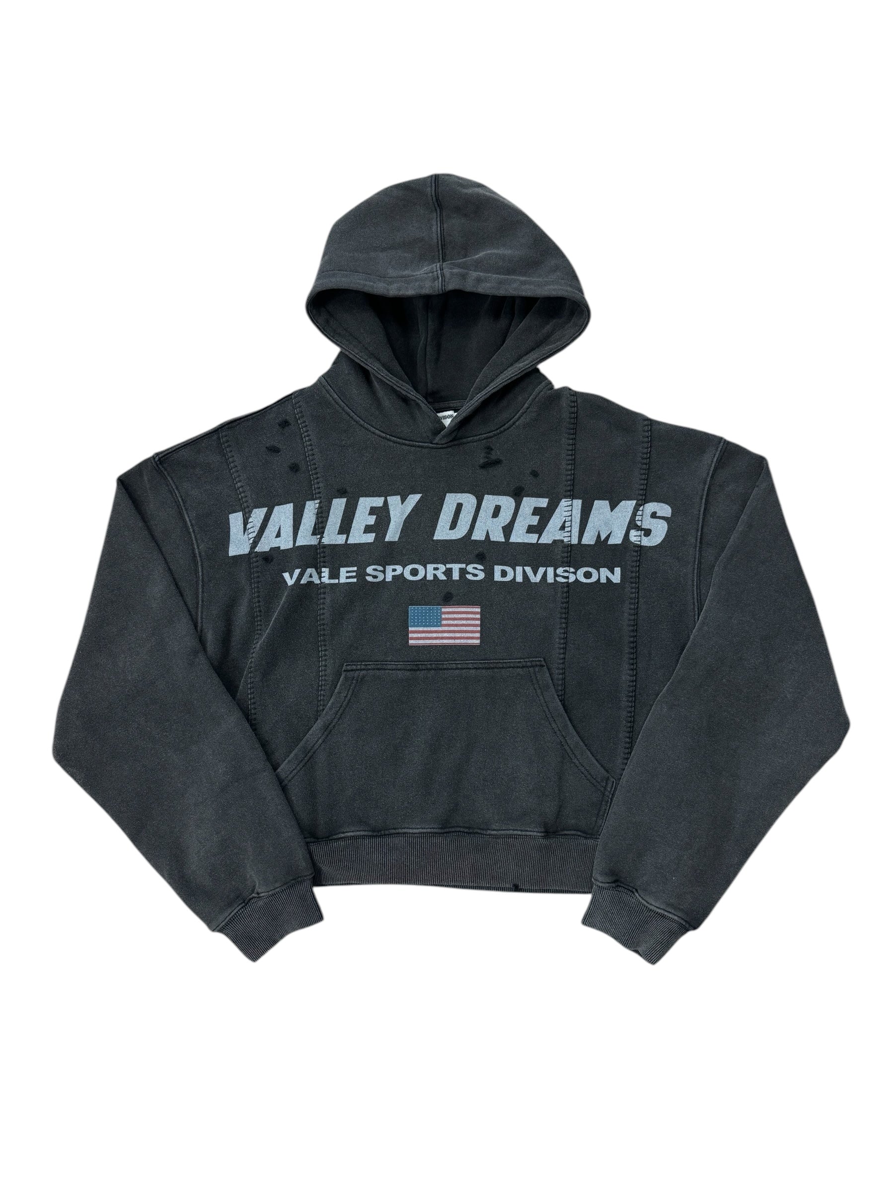 Vale Sports Division Pullover Hoodie Black