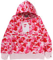 BAPE ABC Camo Pullover Hoodie Pink