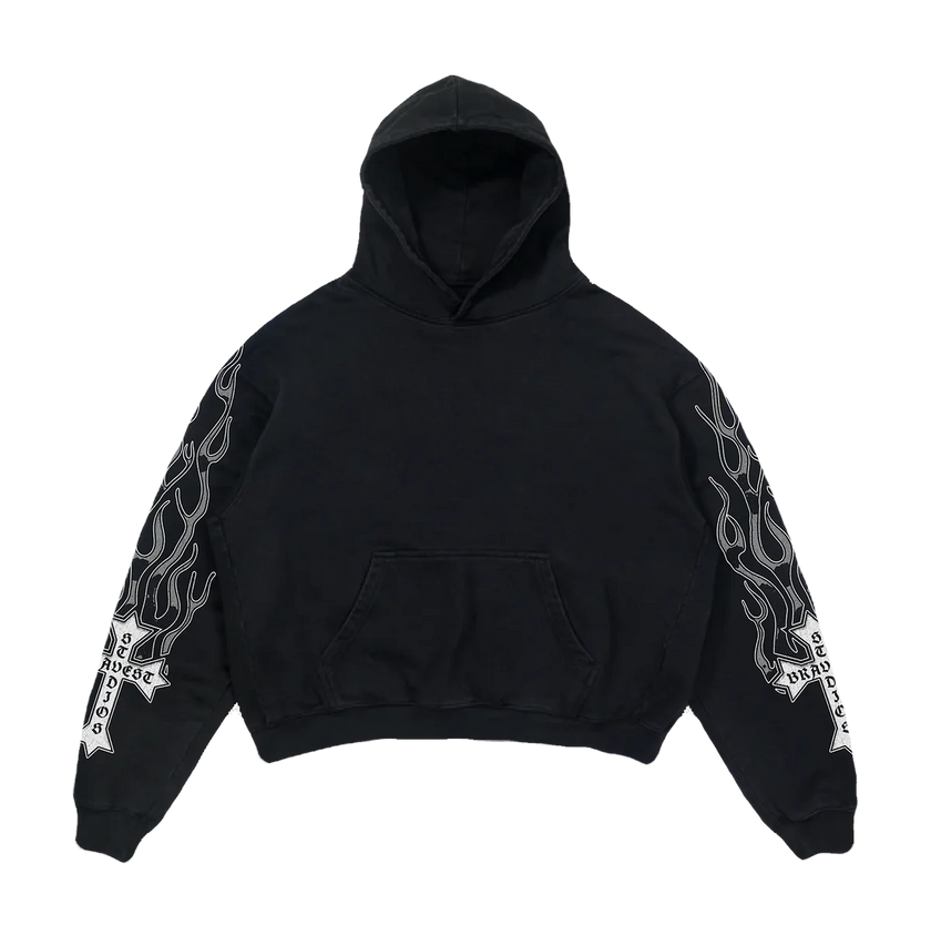 Bravest Studios Grey Eternal Hoodie