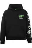 Lost Intricacy Pullover Hoodie Black/Green