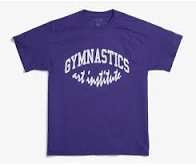Virgil Abloh Brooklyn Museum Gymnastics Art Institute T-Shirt Purple