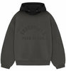 Fear of God Essentials Nylon Fleece Hoodie Ink/Jet Black