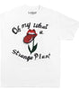 Cactus Plant Flea Market Rolling Stones Strange Plant T-Shift White